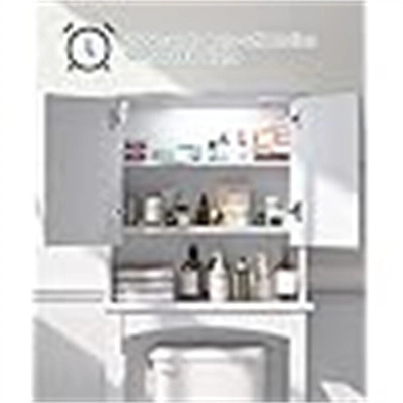 Toilet Storage Cabinet - 8.2 D x 26.7 W x 66.5 H