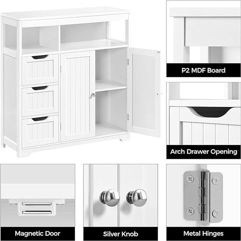 Bathroom Floor Cabinet - 12 D x 32 W x 34 H