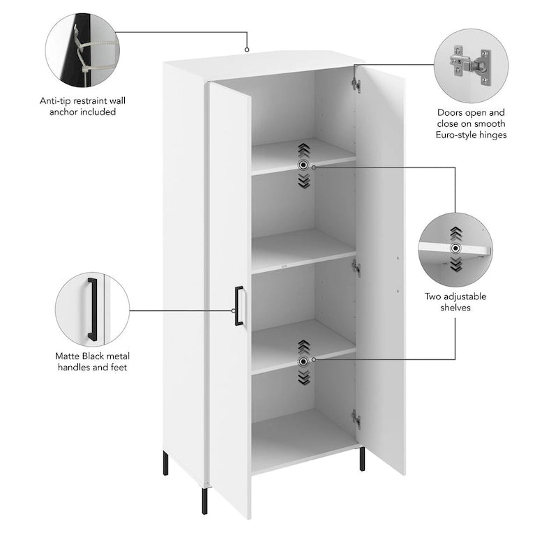 Essence Bathroom Storage Cabinet Organizer by Bush Furniture