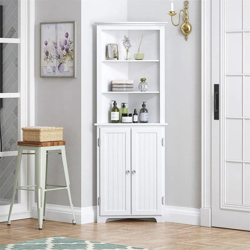 Bathroom Corner Cabinet - 13 D x 23 W x 65 H