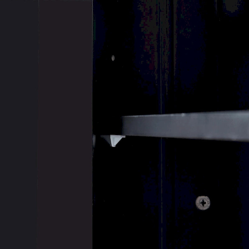 Triangle Corner Bathroom Storage Cabinet with Adjustable Shelf