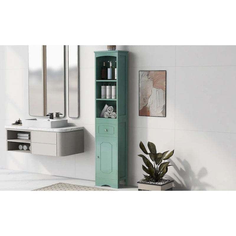 Freestanding Storage Cabinet with Drawer