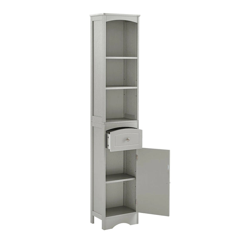 Freestanding Storage Cabinet with Drawer