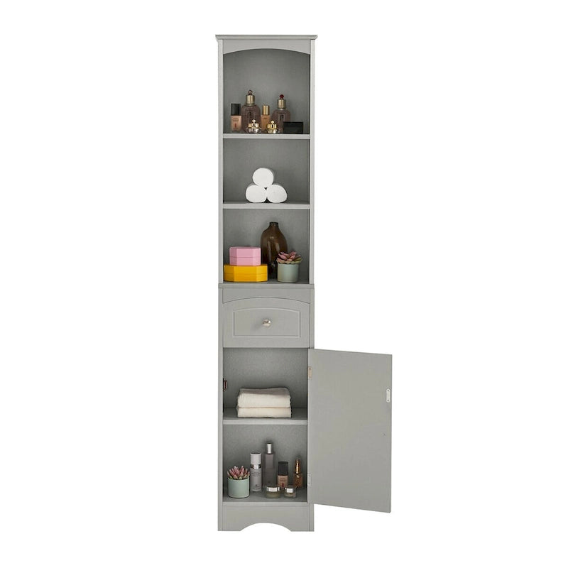 Freestanding Storage Cabinet with Drawer