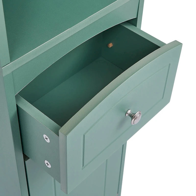 Freestanding Storage Cabinet with Drawer