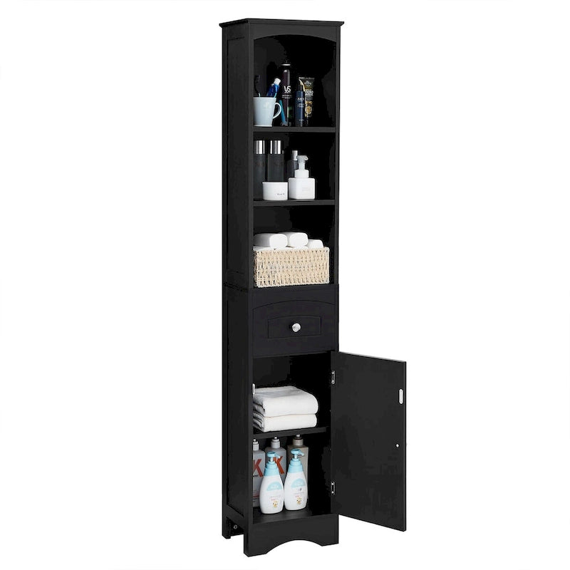 Freestanding Storage Cabinet with Drawer